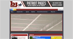 Desktop Screenshot of bjhspatriotpages.com